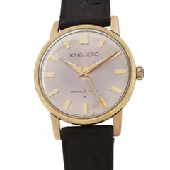 セイコー キングセイコー ファーストモデル 盾メダリオン KSJ145-438 SEIKO 腕時計 シルバー文字盤