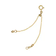 【新品】 [miwaki] アジャスター K14GF ゴールドフィルド ネックレス チェーン 延長 長さ調節 レディース 女性用 シンプル 金属アレルギー対応 ゴールド k14gfad02 20cm メタルボール 1