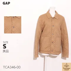 美品 GAP ギャップ ジャケット　長袖　シンプル　ポケット付き　前ボタン　カジュアル　綿100% 　ブラウン　 【TCA346-00】 送料無料　古着　レディース