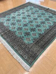 大型手織り約5.5帖 パキスタン製 絨毯 100%ウール 336×245 - メルカリ