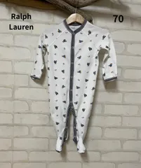 子供服　ブランド　ラルフローレン　ロンパース　70㎝　RaLph Lauren　おしゃれ　キッズ　ラルフロンパース