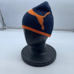 【Y-586】PUMA ニット帽 グレー ビーニー ロゴ刺繍 メンズ レディース プーマ シンプル カジュアル 帽子