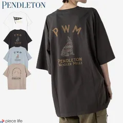 【2026春夏新作】 tシャツ 半袖 メンズ レディース  ペンドルトン  PENDLETON  バックプリント Back Print SS Tee 春 夏 秋 M L 6275-4009のサムネイル