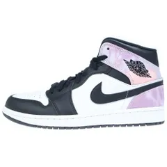 NIKE (ナイキ) AIR JORDAN 1 MID SE TIE DYE エアジョーダン1 タイダイ ミッドカットスニーカー マルチ US9.5/27.5cm DM1200-001