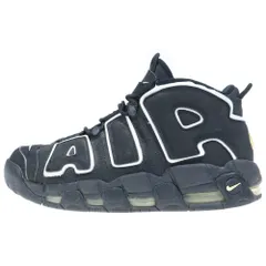 NIKE (ナイキ) 【観賞用2016年製】 AIR MORE UPTEMPO エア モア アップテンポ ハイカットスニーカー ブラック US9.5/27.5cm 414962-002