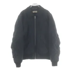 SAINT LAURENT PARIS (サンローランパリ) ジップアップ ボンバージャケット ブラック YP53202300553のサムネイル