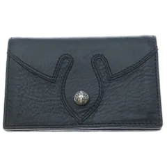 CHROME HEARTS (クロムハーツ) FLERKNEE CARD CASE フレアニーレザーカードケース ブラックのサムネイル