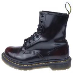 Dr.Martens (ドクターマーチン) 1460 8ホール レザー レースアップ ショートブーツ ブラウン レディース