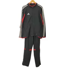 アディダス adidas CLIMA COOL 3ストライプス メッシュ切替 裾ジップ トラックパンツ ジャージ メンズ  90 175-185cm