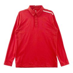 値下】PRADA 長袖シャツ レッド イタリア製 ゴルフ - メルカリ