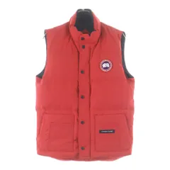CANADA GOOSE (カナダグース) FREESTYLE CREW VEST フリースタイル クルー ダウンベスト レッド 4154M