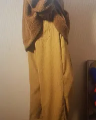 (海外配送) オーバーサイズ メンズ コーデュロイ ズボン 2XL