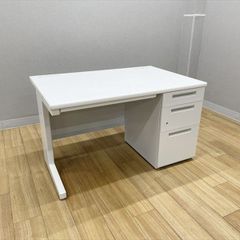 長崎発 事務 オフィス机 OAデスク 片袖机 中古品 イス付 引取限定 ④ 