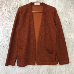 UNITED ARROWS green label relaxing  ユナイテッドアローズ メランジアゼ イージー カーディガン オレンジ Mサイズ 〇◇