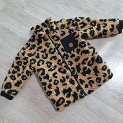 キッズ外투 レオパードジャケット 120号