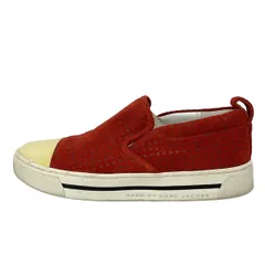 MARC BY MARC JACOBS(マークバイマークジェイコブス) スリッポン 35 レディース - レッド×アイボリー レザーのサムネイル