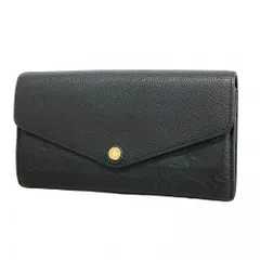ルイ・ヴィトン(Louis Vuitton) ルイ・ヴィトン 長財布 モノグラム・アンプラント ポルトフォイユサラ M61182  ノワールレディース