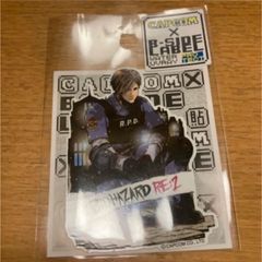 レオン リアル バイオハザードRE:2 ステッカー B-SIDE LABEL - メルカリ