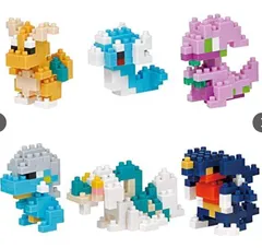 ナノブロック ミニナノ ポケットモンスター ドラゴンタイプ BOX NBMC_25S BOX商品 1BOX = 6個入り 全6種類 MAK0210