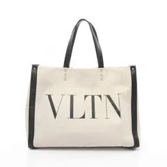 Valentino Garavani ヴァレンティノ・ガラヴァーニ VLTNロゴ ロックスタッズ トートバッグのサムネイル