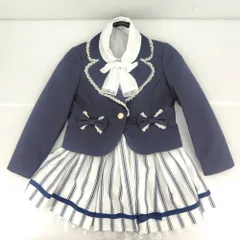 05w20310 【子供服】スーツ120サイズ ジャケット スカート ブラウス HIROMICHI NAKANO   女の子 発表会 卒園式 入学式 フォーマル 衣装  スーツ  【中古品】