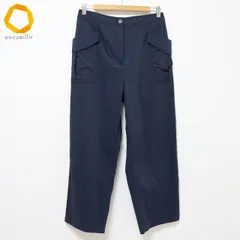 ヒロコビス HIROKO BIS パンツ ネイビー系 大きいサイズ レディース [a967851]のサムネイル