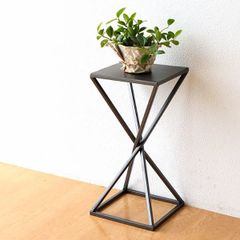 [現品限り]　フラワースタンド　アイアンテーブル　植物棚　多肉植物　花台 現品限り] フラワースタンド アイアンテーブル 植物棚 多肉植物 花台