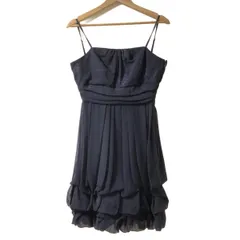 aimer(エメ) ワンピース サイズ9 M レディース美品  ダークネイビー ノースリーブ/ビーズ/夏物