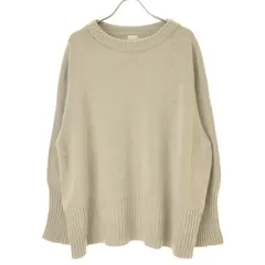 【SPICKANDSPAN】24AW 24080200512010 バルキーヤーン ロングリブ プルオーバー長袖ニットセーター