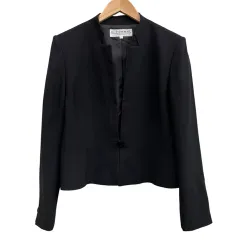 ジバンシィ GIVENCHY ジャケット ノーカラー ボタン1 フォーマル ブラック サイズ12 L相当 のサムネイル