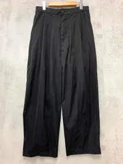 remer リメール RRAZU0920002 loose tapered wide PT / ルーズテーパードワイド パンツ sizeM/黒 ■■ メンズ
