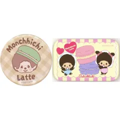 【中古】バッジ・ピンズ 16.男の子＆女の子 缶バッジ2個セット 「くじストリート モンチッチエンタメくじ」 缶バッジ2個セット賞