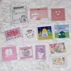 韓国雑貨 文房具) 出品 ステッカー シール 12セット 120枚