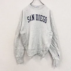 古着 used　Champion　チャンピオン　リバースウィーブ　スウェット/トレーナー　アーチプリント　霜降りグレー　Sサイズ