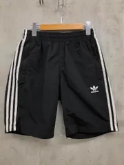 adidas アディダス CW1305 3 STRIPES SWIM SHORTS パンツ sizeL/黒 ■◆ メンズ