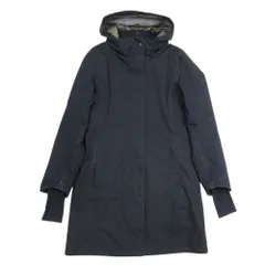 美品 19aw HERNO ヘルノ Laminar GORE-TEX ラミナーシリーズ 中綿 キルティングライナー フーデッドコート ブルゾン 42 黒 レディース 古着 中古 USEDのサムネイル
