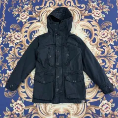 (XS)ポロラルフローレン デニムアンドサプライ マウンテンパーカー (ブラック)