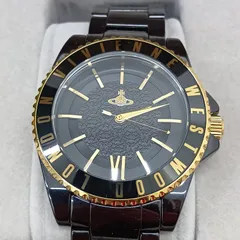 VIVIENNE WESTWOOD 時計 VV048GDBK ゴールド ブラック 腕時計 ヴィヴィアンウエストウッド