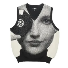極美品Stussy ストゥーシーPhoto Jacquard vest Mサイズ 2026年最新】stussy photo jacquard vestの人気アイテム - メルカリ