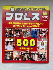 週刊プロレス 創刊30周年 特別記念号 下巻 - メルカリ