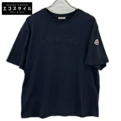MONCLER モンクレール ﾈｲﾋﾞｰ 24年製 1952 ﾛｺﾞ刺繍 Tｼｬﾂ S