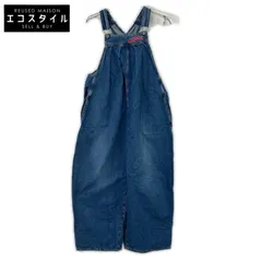 HYSTERIC GLAMOUR ヒステリックグラマー 01202AS01 ﾛｺﾞ刺繍 ﾃﾞﾆﾑｵｰﾙｲﾝﾜﾝ S