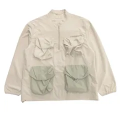 20aw WIND AND SEA WDS ウィンダンシー UTILITY JACKET ユーティリティー ジャケット プルオーバー M ライトベージュ メンズ 古着 中古 USEDのサムネイル
