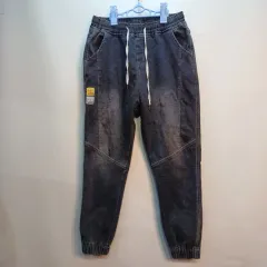 ウォッシュ デニム ジョガーパンツ 30 32 サイズ 冬 511500