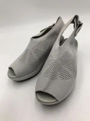 fitfit フィットフィット 厚底シアーニット サンダル size表記なし/ライトグレー ■◇ レディース