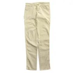 良品 Lee リー JEGGINGS ジェギンス スーパー ストレッチ スキニー パンツ デニム ジーンズ S ベージュ レディース 古着 中古 USED