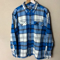 Patagonia  FA16年　フィヨルドフランネルシャツ 53947  青白　XLサイズ