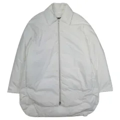 新品同様 23aw JIL SANDER ジルサンダー DOWN SHIRT オーバーサイズ ダウンシャツ コート ジャケット XS 白 ホワイト レディース 古着 中古 USEDのサムネイル