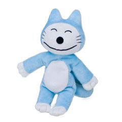 セキグチ　11ぴきのねこ　ぬいぐるみ　中古品　グリーン　毛足の長いタイプ 11ぴきのねこ ぬいぐるみ 毛足長いタイプ ブルー 水色 - メルカリ
