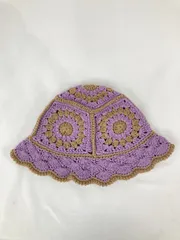 ニットキャップ/ビーニー パープル